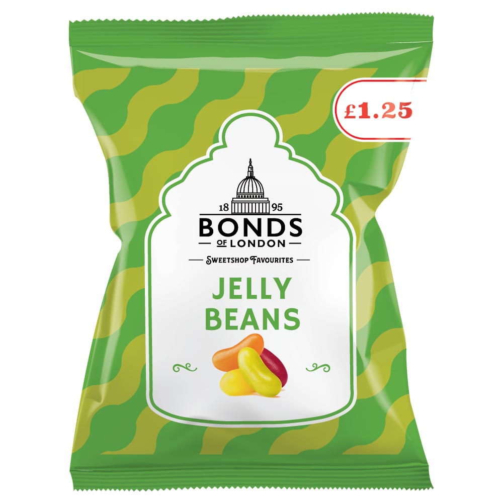 Bonds Jelly Beans 130g £1. 25 PMP - 12 x 130g Bags