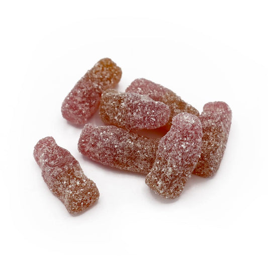 Kingsway Mega Value Vegan Fizzy Cherry Cola Bottles Bag 2. 5kg - 1 x 2. 5kg Bag