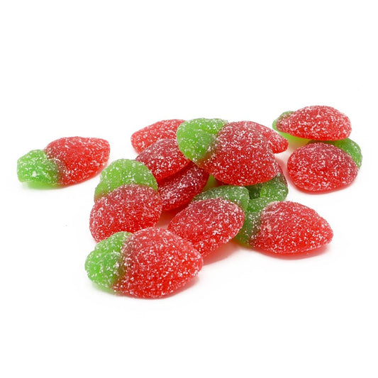 Kingsway Mega Value Vegan Fizzy Strawberries 2. 5kg - 1 x 2. 5kg Bag