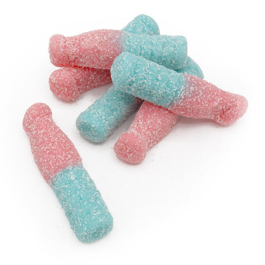 Kingsway Mega Value Vegan Fizzy Bubblegum Bottles 2. 5kg - 1 x 2. 5kg Bag