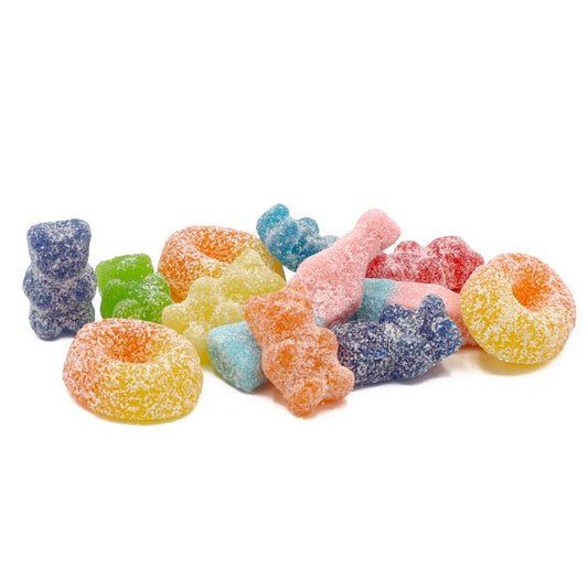 Kingsway Mega Value Vegan Assorted Fizzy Mix 2. 5kg - 1 x 2. 5kg Bag