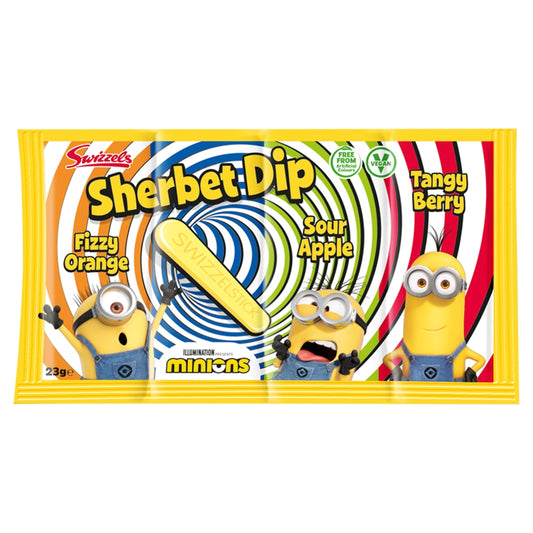 Swizzels Minions Sherbet Dip 23g - 36 x 23g Packs