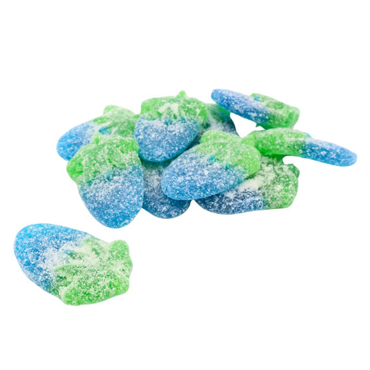 Kingsway Mega Value Vegan Fizzy Blue Raspberries 2. 5kg - 1 x 2. 5kg Bag