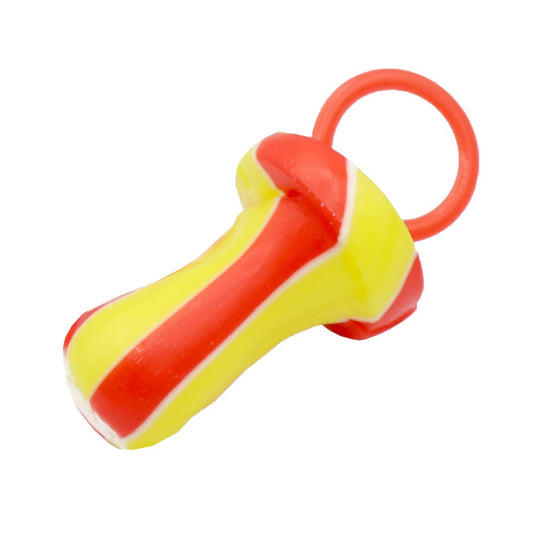 Rhubarb & Custard Rock Dummies 75g - 24 x 75g Lollipops