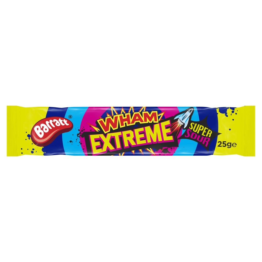 Barratt Wham Extreme Bar 25g - 50 x 25g Bars