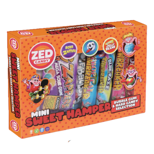 Zed Candy Mini Sweet Hamper in Orange 177g - 13 x 177g Boxes