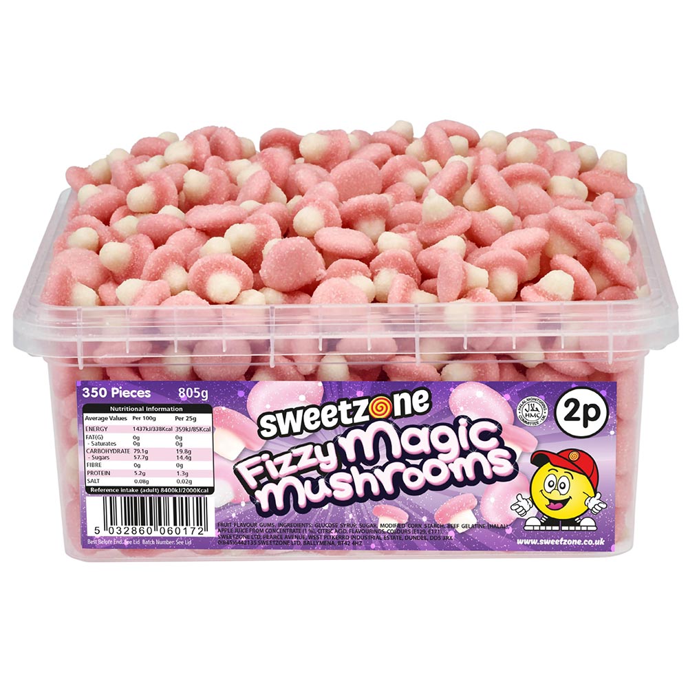 Sweetzone Magic Mushrooms 2p Tub 805g - 1 x 805g Tub