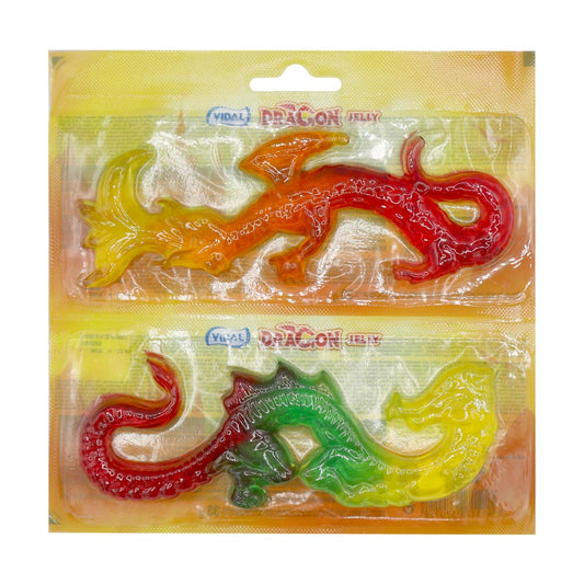 Vidal Dragon Jelly 66g - 22 x 66g Packs