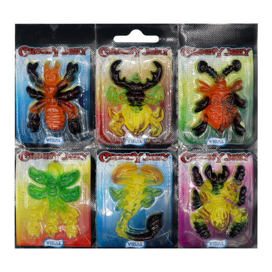 Vidal Creepy Jelly 66g - 66 x 11g Packs
