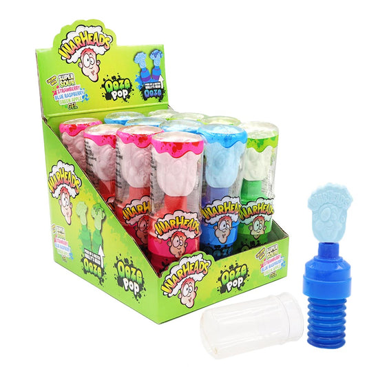 Warheads Sour Ooze Pop 40g - 12 x 40g Pops
