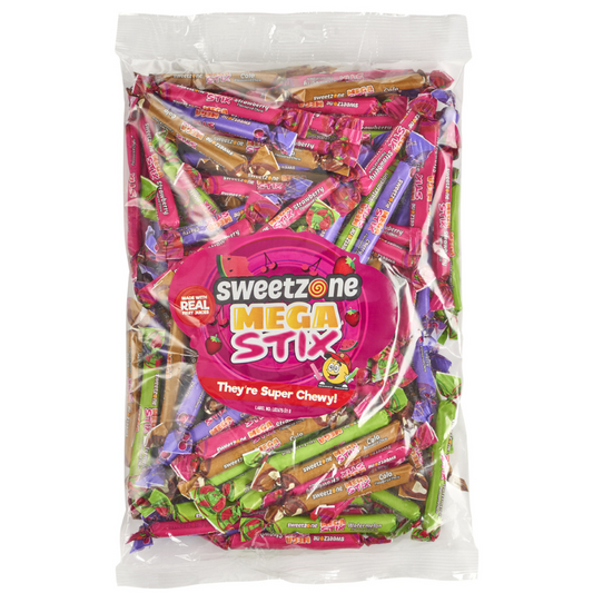Sweetzone Mega Stix Bag 1kg - 1 x 1kg Bag