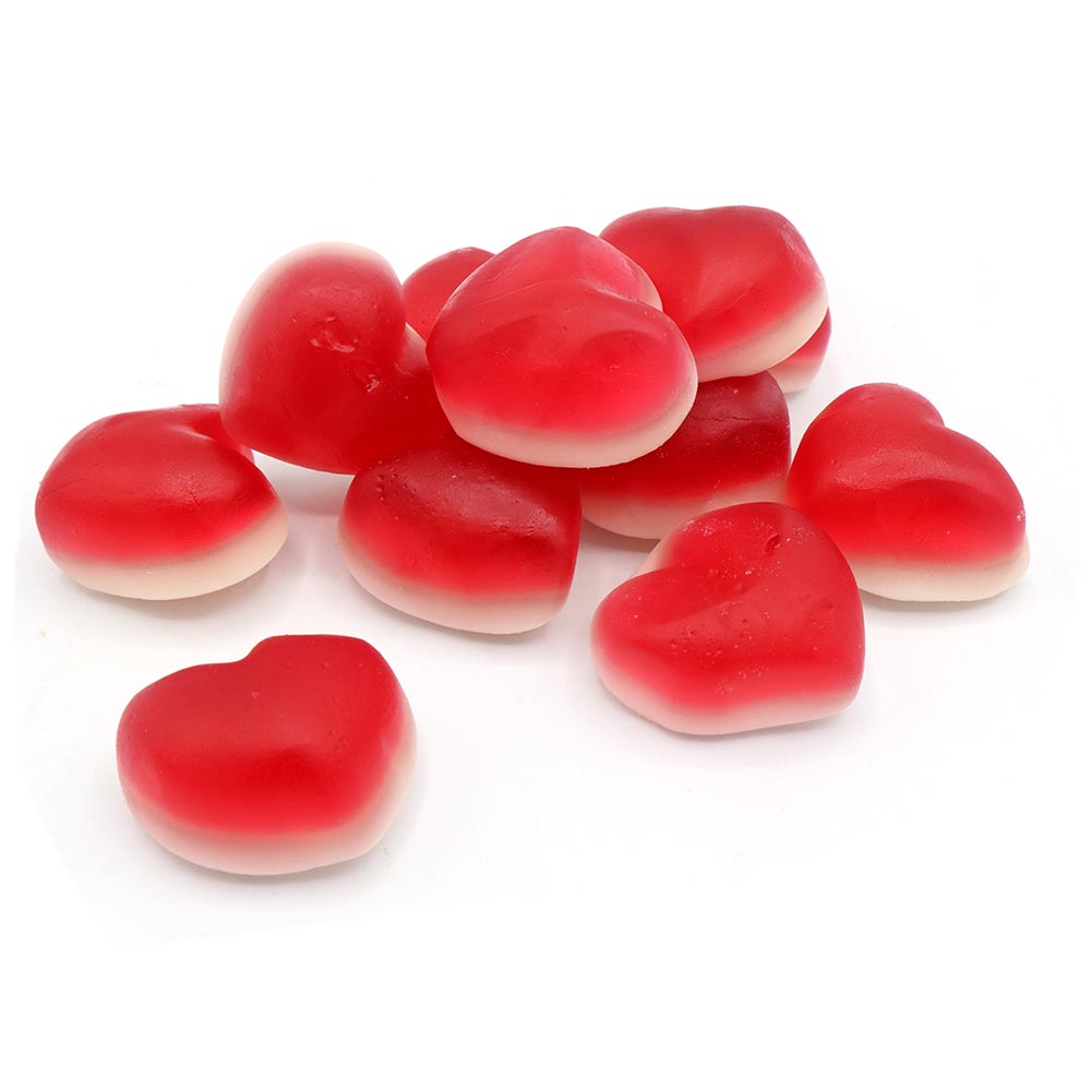Kingsway Gummy Hearts Bag 2. 5kg - 1 x 2. 5kg Bag