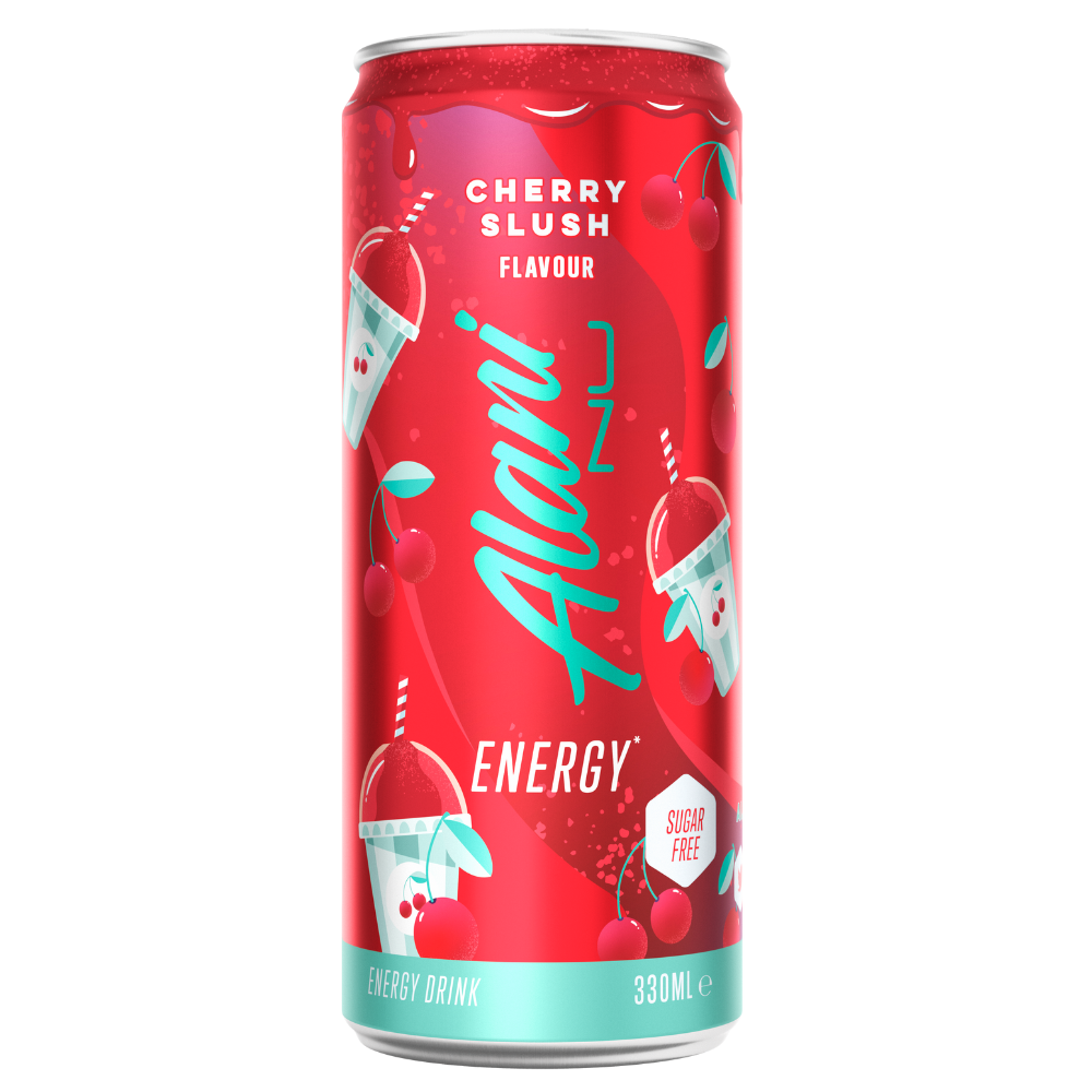 Alani Nu Cherry Slush Energy Drink 330ml - 24 x 330ml Cans