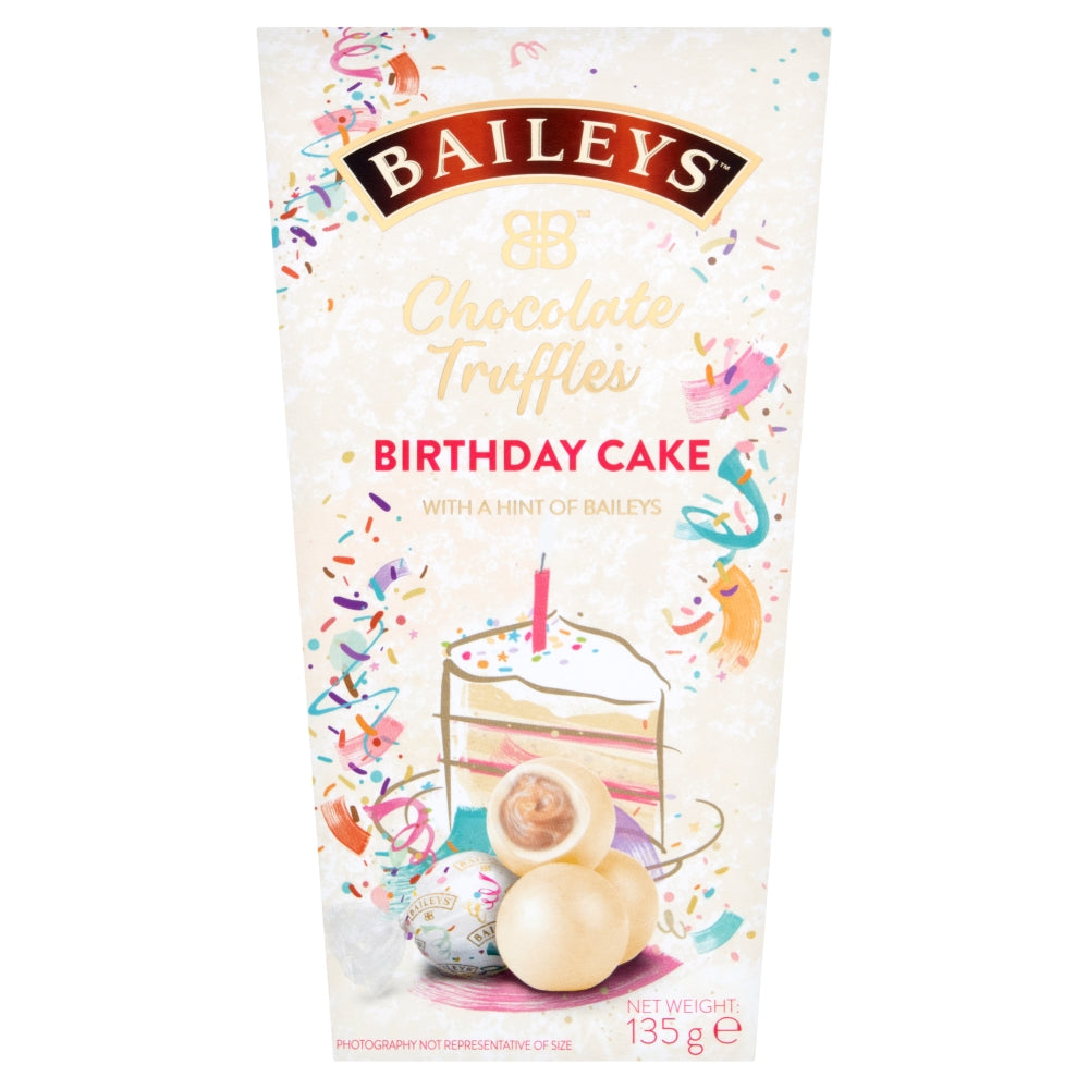 Baileys Chocolate Truffles Birthday Cake 135g - 1 x 135g Box