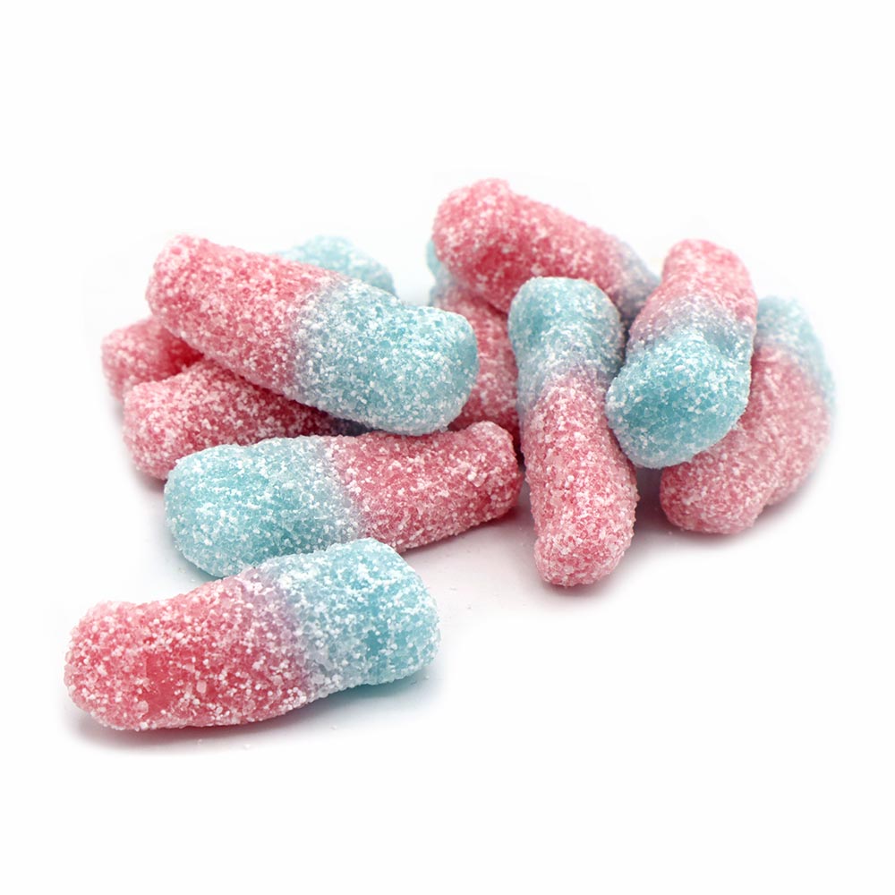 Kingsway Fizzy Bubblegum Bottles 3kg Bag - 1 x 3kg Bag