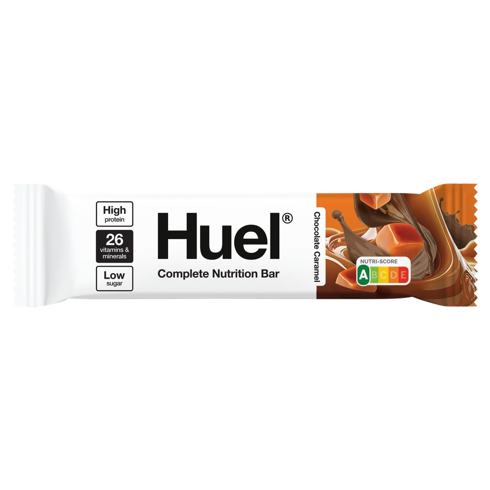 Huel Chocolate Caramel Complete Nutrition Bar 51g - 12 x 51g Bars