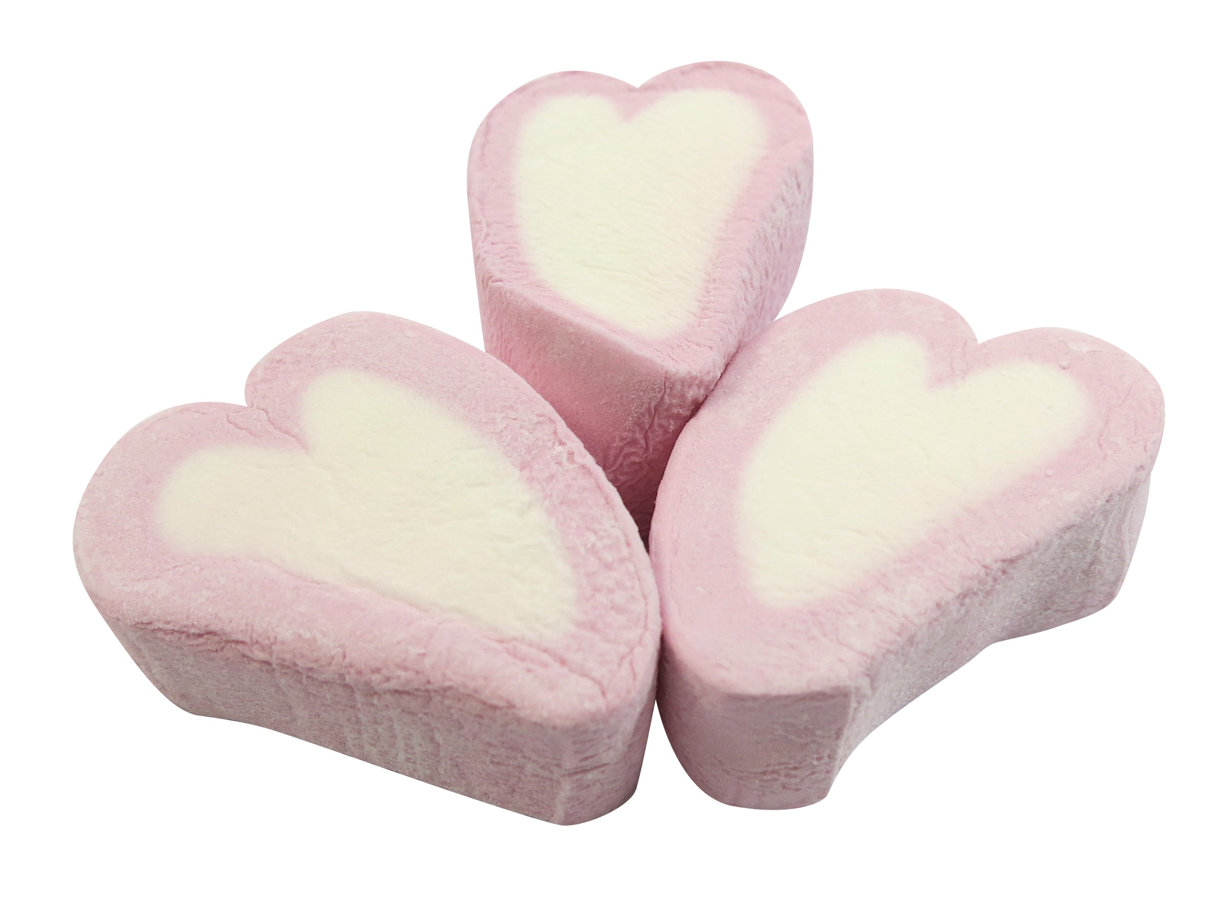 Kingsway Mallow Hearts 1kg - 1 x 1kg Bag