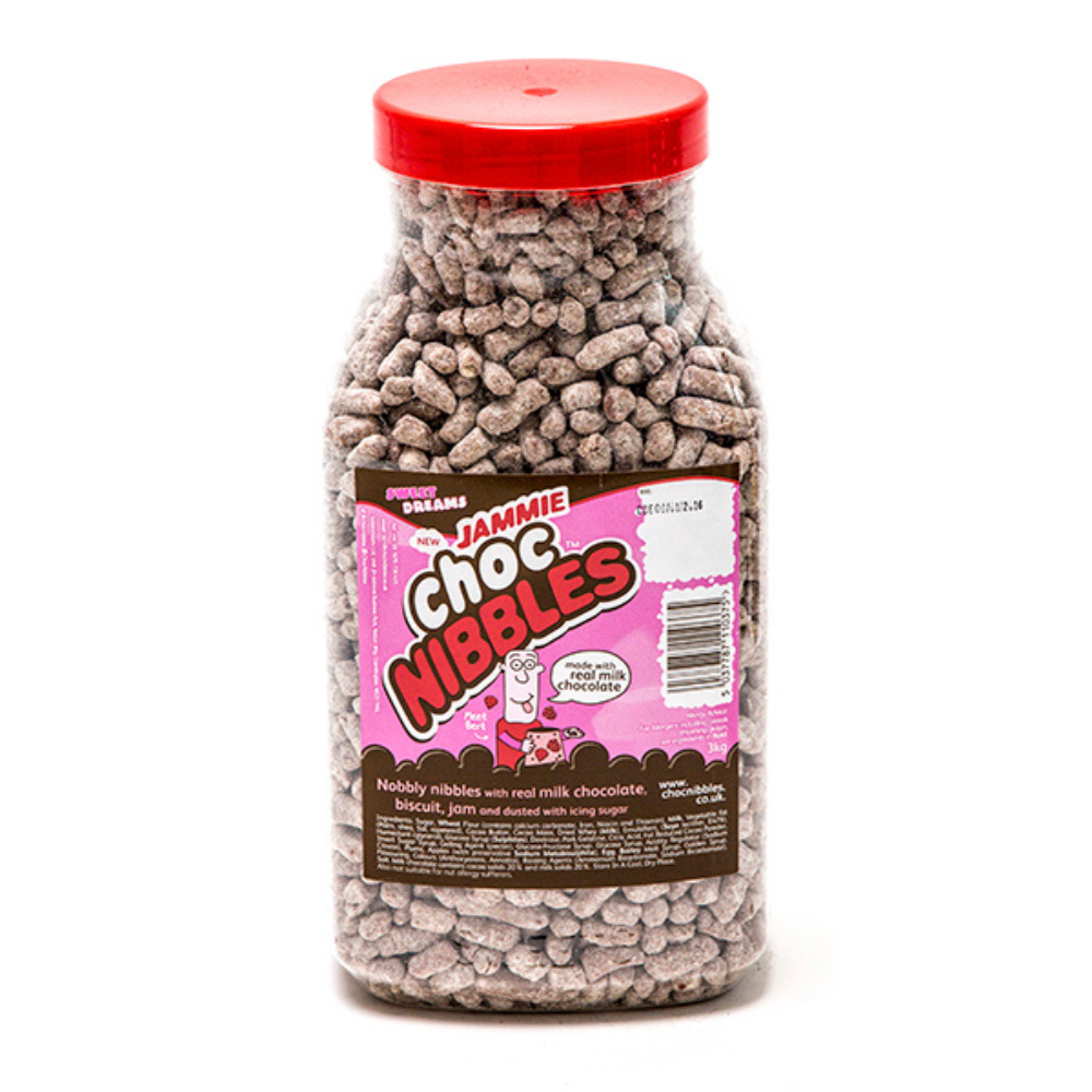 Sweet Dreams Jammie Choc Nibbles Jar 2. 7kg - 1 x 2. 7kg Jar