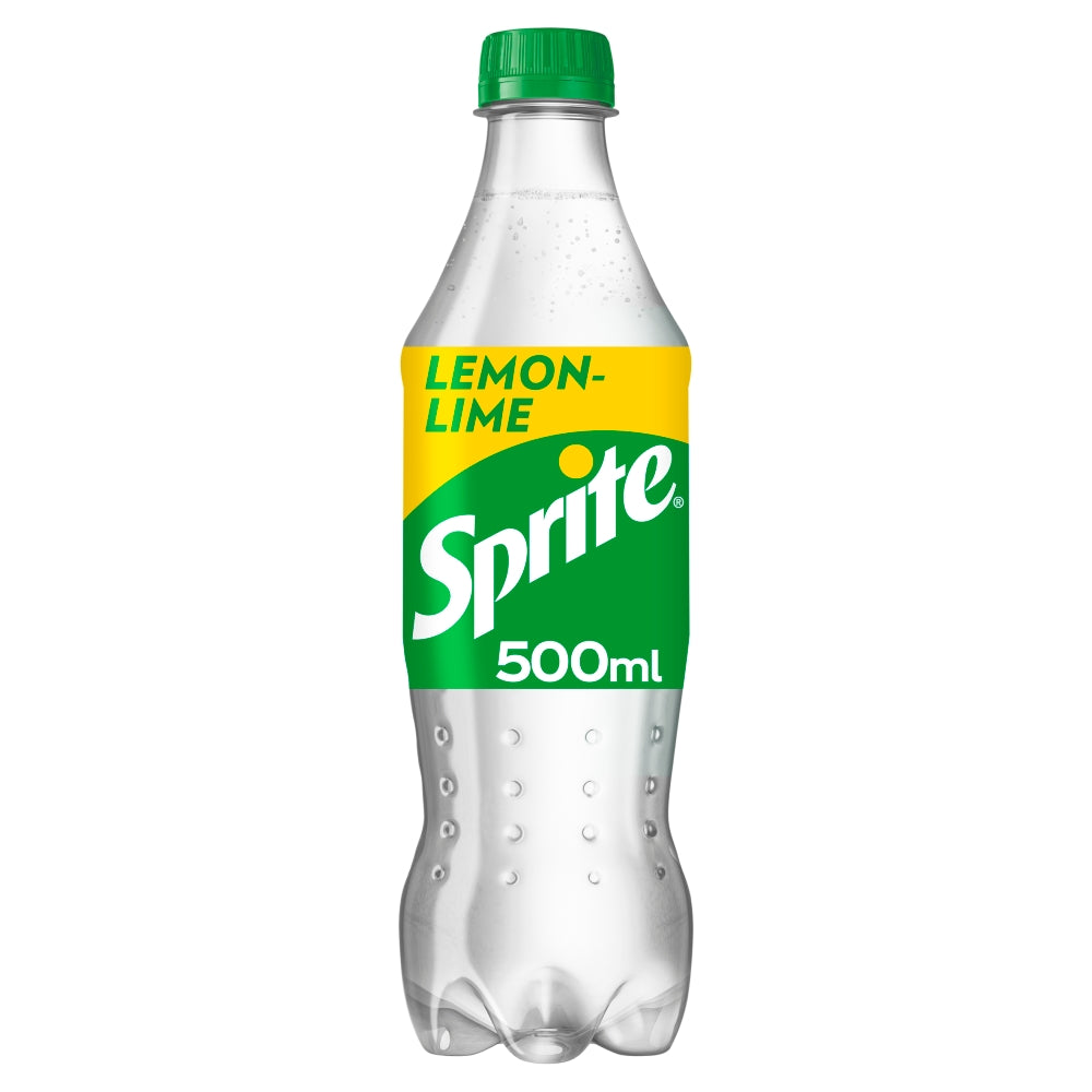 Sprite Regular Bottles 500ml - 12 x 500ml Bottles