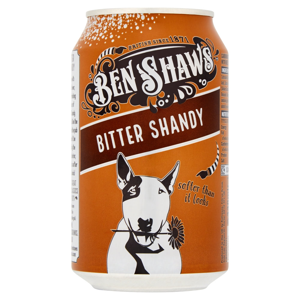 Ben Shaws Bitter Shandy Cans 330ml - 24 x 330ml Cans