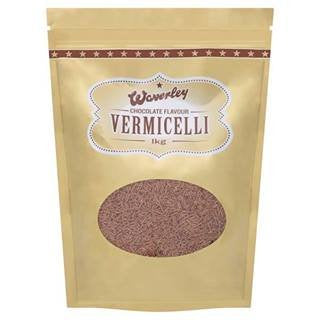 Waverley Chocolate Flavour Vermicelli 1kg - 1 x 1kg Bag