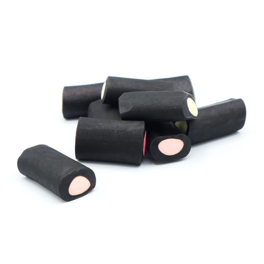 Kingsway Liquorice Cream Rock 3kg - 3 x 1kg Bags