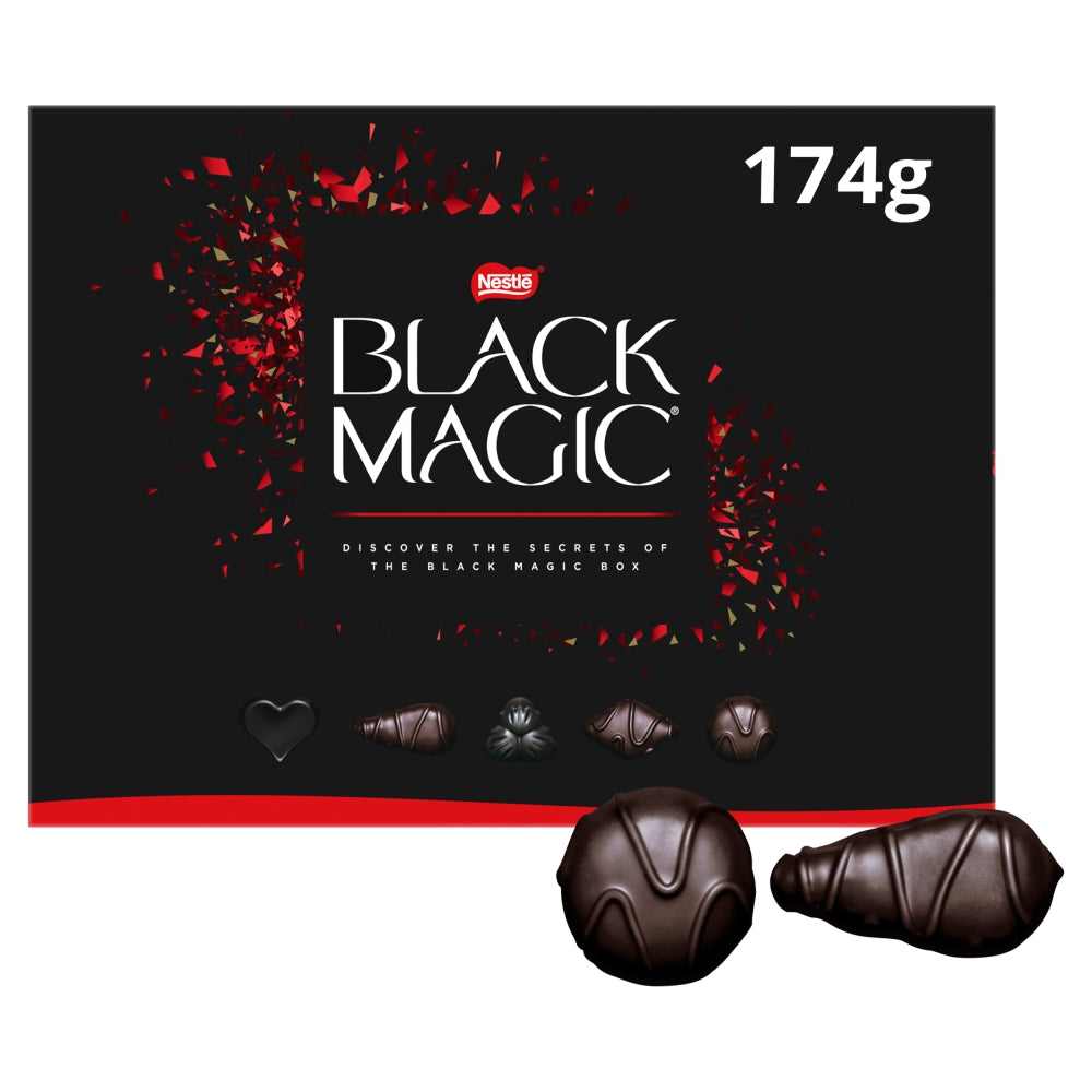Black Magic Dark Chocolate Box 174g - 1 x 174g Box