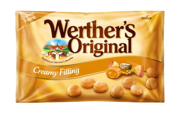 Werther's Original Creamy Filling 1kg - 1 x 1kg Bag