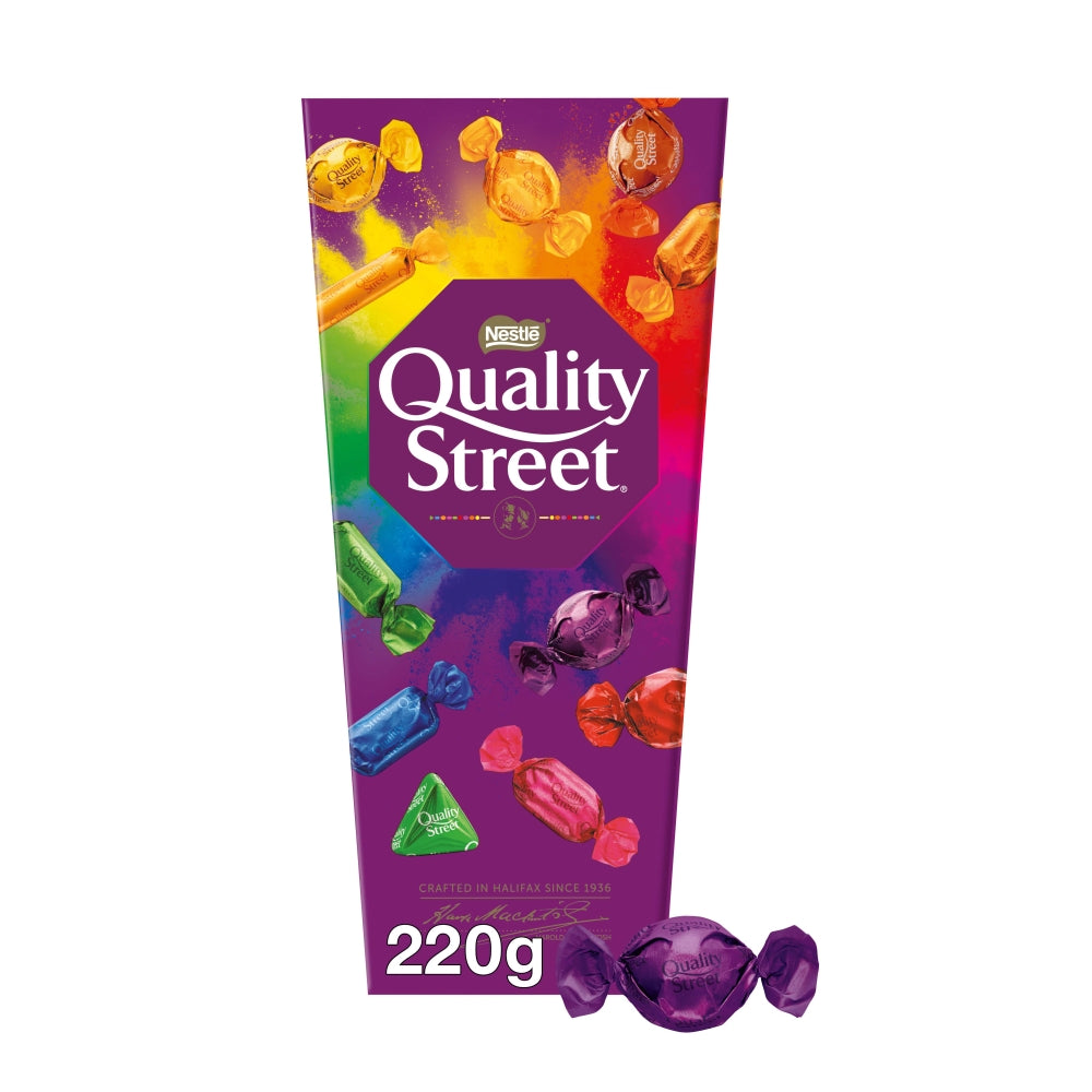 Quality Street Chocolate Box 220g - 1 x 220g Carton