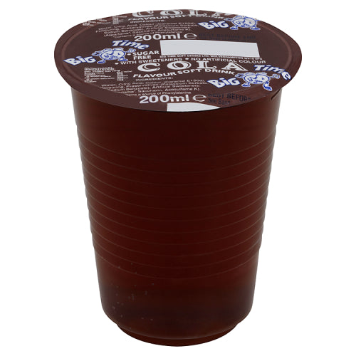 Big Time Cola Cup Drinks 200ml - 24 x 200ml Cups