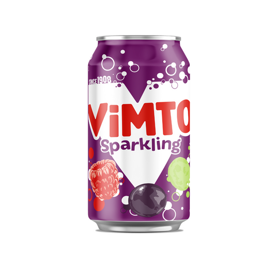 Vimto Fizzy Original Cans 330ml - 24 x 330ml Cans