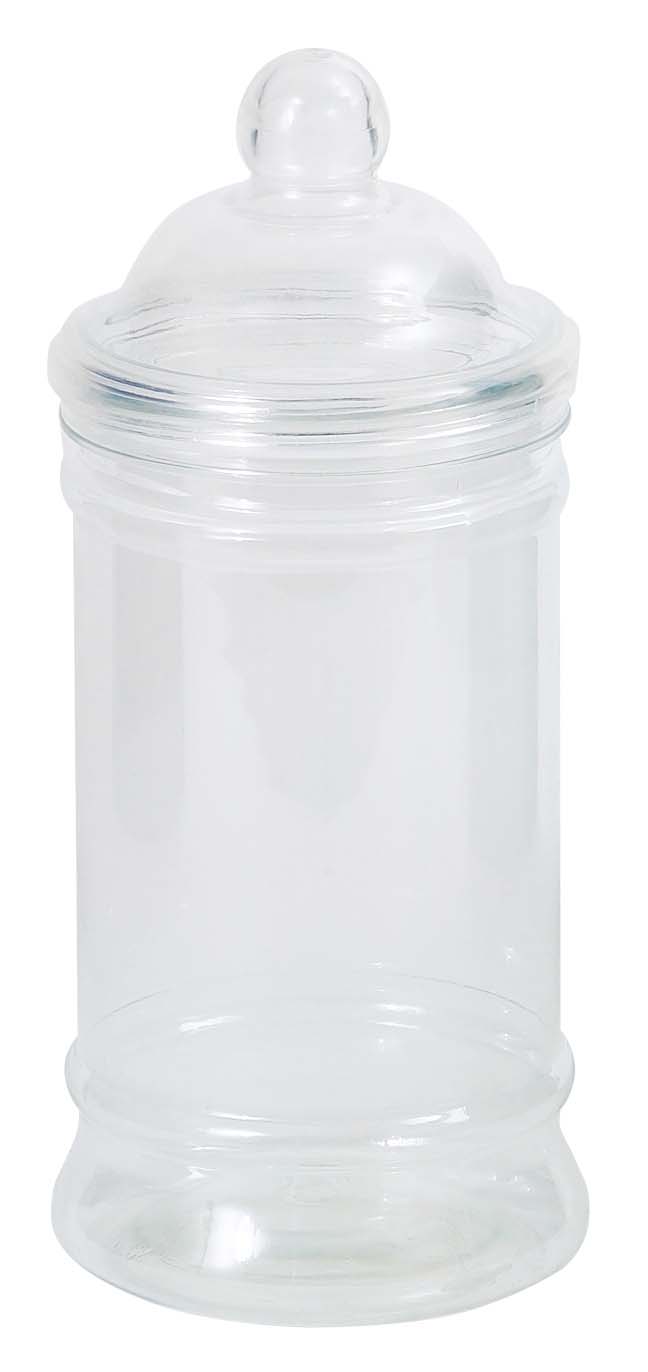 Accessories Victorian Plastic Sweet Jar 500ml (Empty) - 32 x 500ml Jars