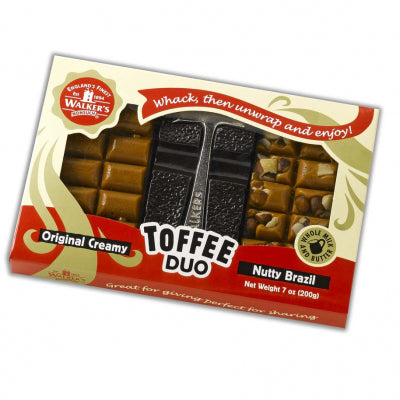 Walker's Nonsuch Toffee Duo Hammer Pack 200g - 1 x 200g Box
