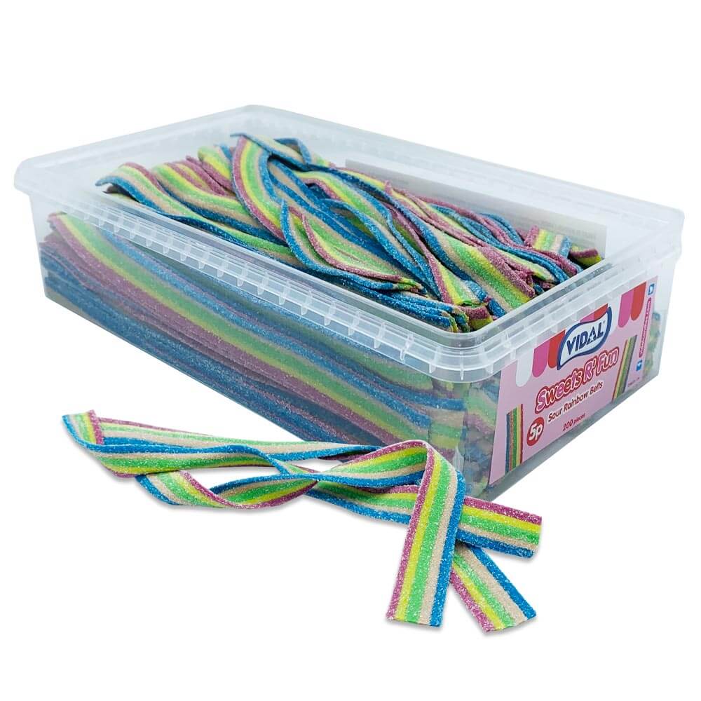 Vidal Rainbow Belts Tub - 1 x 1. 3kg Tub