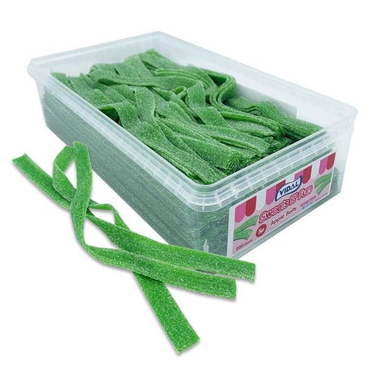 Vidal Apple Belts 7p Tub - 1 x 1. 3kg Tub