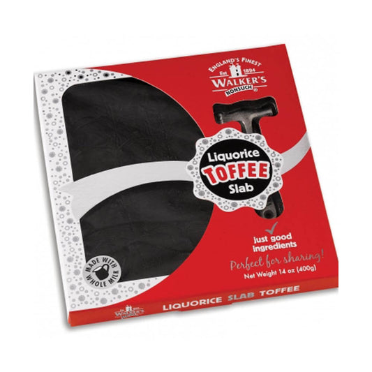 Walker's Nonsuch Liquorice Hammer Pack Toffee 400g - 1 x 400g Box