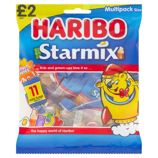 Haribo Starmix Minis Multipack 176g £2 PMP - 10 x 176g Bags