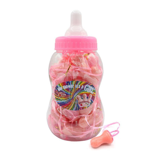 Kandy Kandy Baby Shower Pink Dummies 23g - 40 x 23g Lollipops