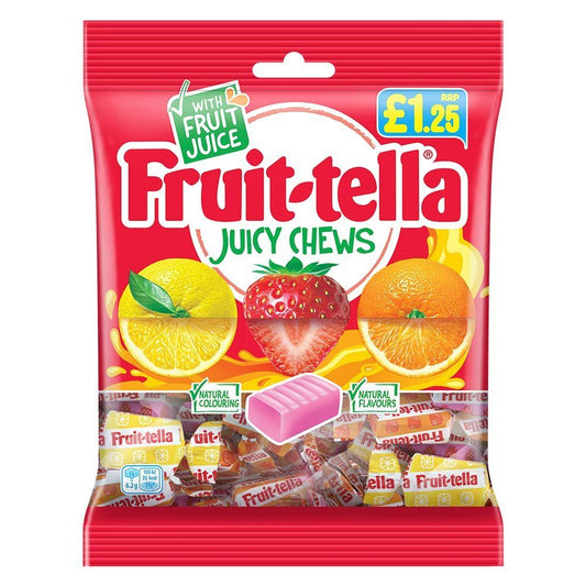 Fruittella Juicy Chews Bag 135g £1.25 PMP - 12 x 135g Bags