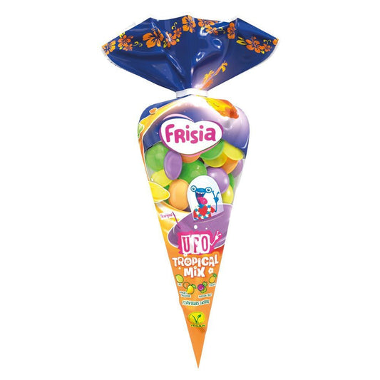 Frisia Tropical Flying Saucers Cone Bags 45g - 21 x 45g Bags