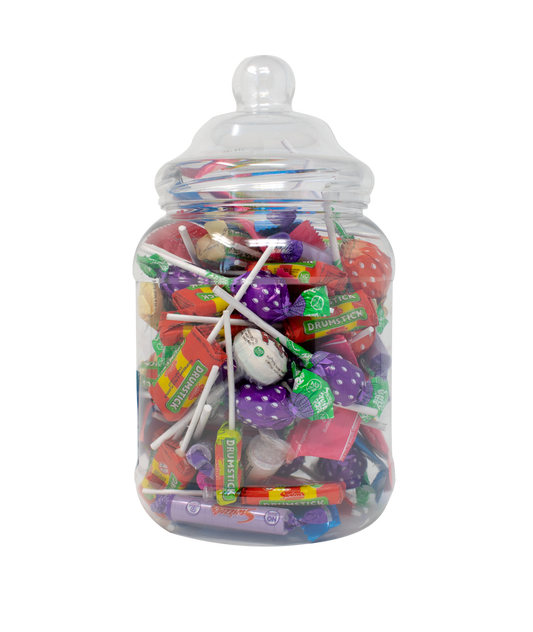 Accessories Victorian Plastic Sweet Jar 2.25L (Empty) - 1 x 2.25L Jar