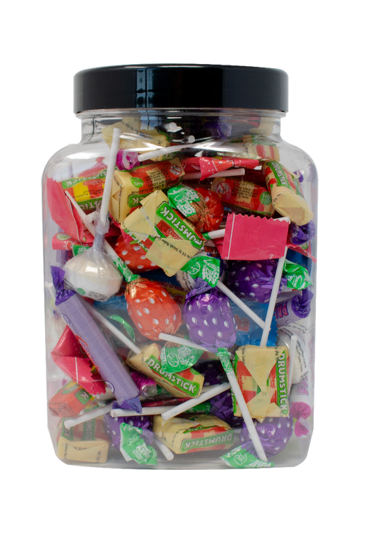 Accessories Standard Plastic Sweet Jar 2.5L (Empty) - 10 x 2.5l Jars