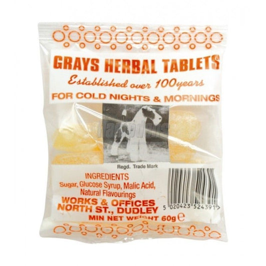 Gray's Herbal Tablets Packets 60g - 30 x 60g Bags