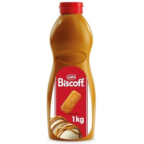 Lotus Biscoff - Sweet Spread Topping - Caramelised biscuit flavor - Vegan - No colours or added flavours - 1L