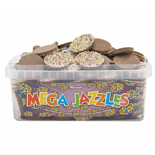 Hannah's Mega Jazzles Tub 600g - 1 x 600g Tub