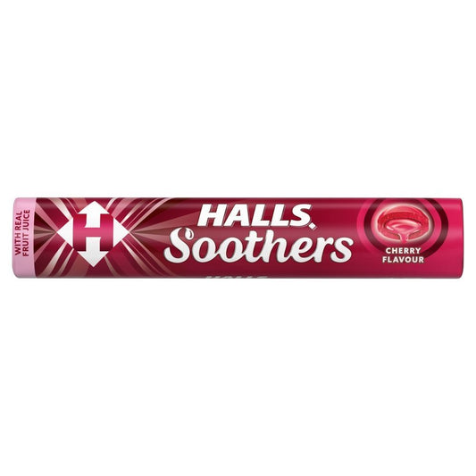 Halls Soothers Cherry Flavour 45g - 20 x 45g Packs