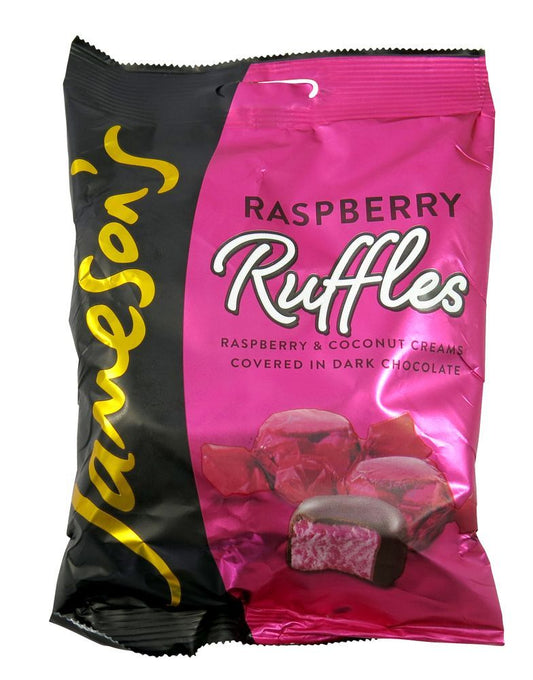Jameson's Raspberry Ruffles Bag 135g - 12 x 135g Bags