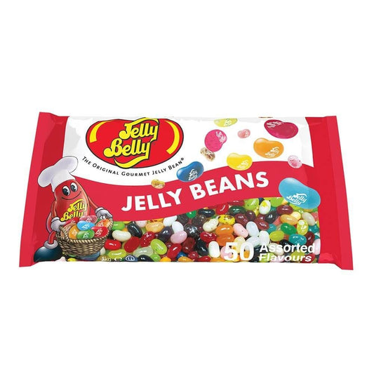 Jelly Belly Original Gourmet Jelly Beans 1kg - 1 x 1kg Bag