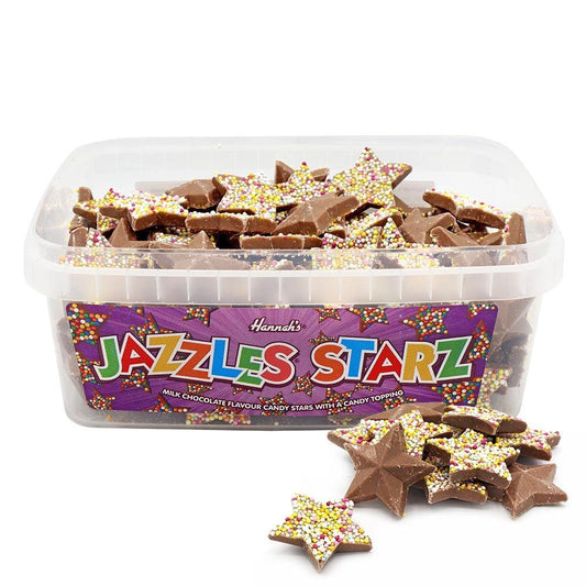 Hannah's Jazzles Starz Tub 600g - 1 x 600g Tub