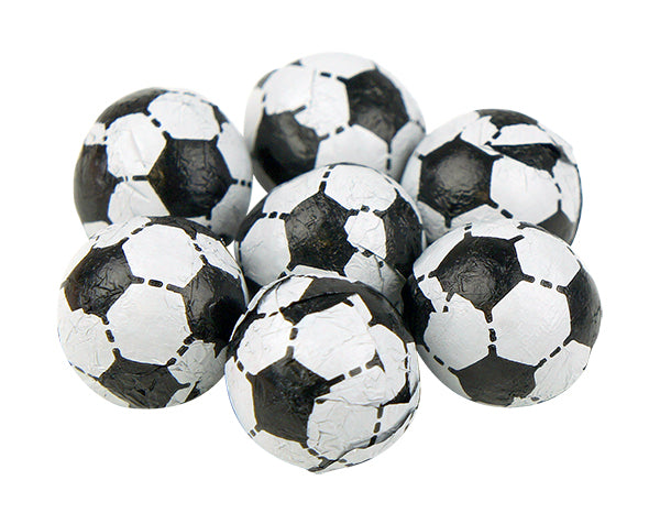 Kinnerton Black & White Chocolate Footballs 3kg - 1 x 3kg Bag
